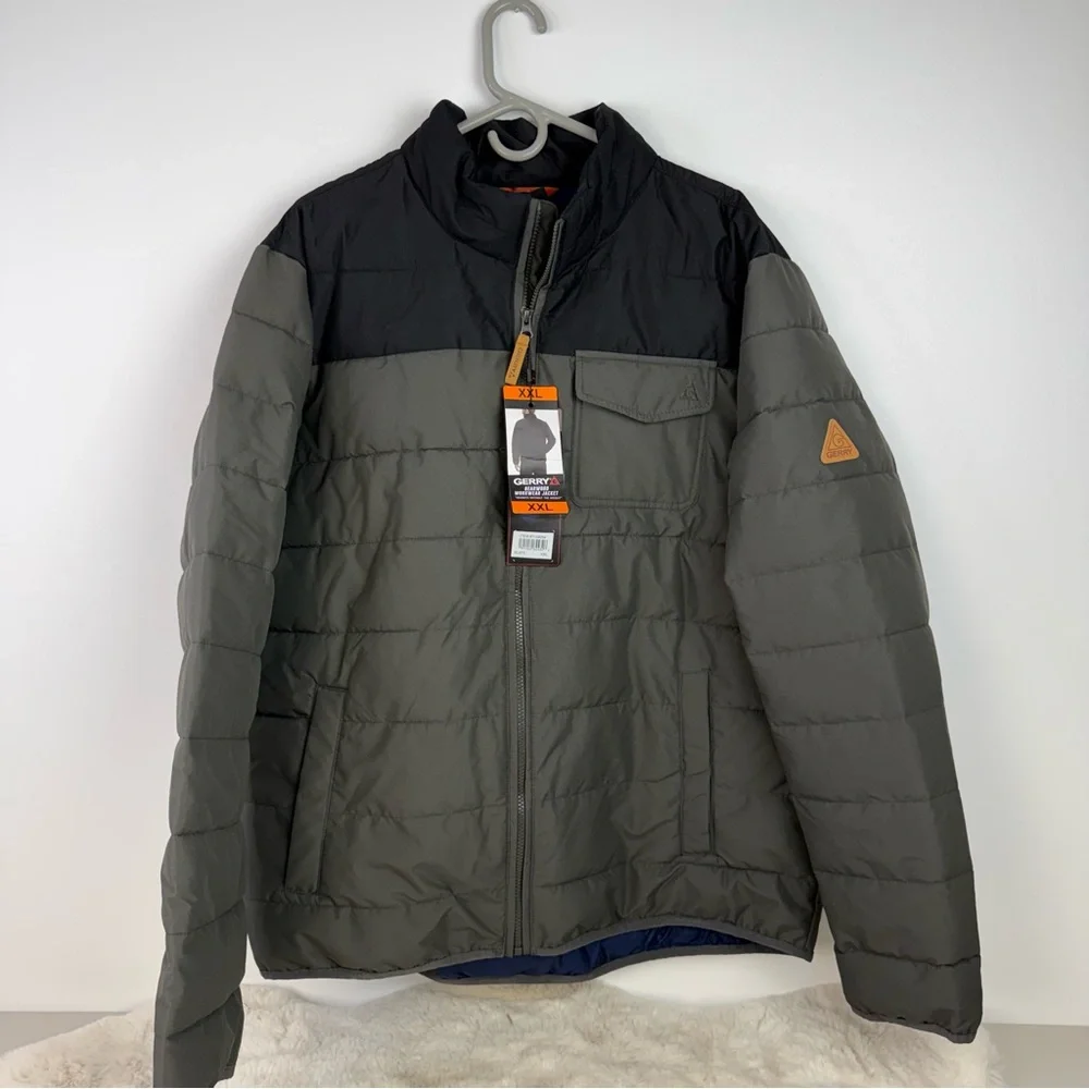 New Gerry Bearwood Workwear Two-Tone Puffer Jacket‎
